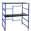 Подмости складные малярные многоярусные на колесах H160 Промышленник фото 1