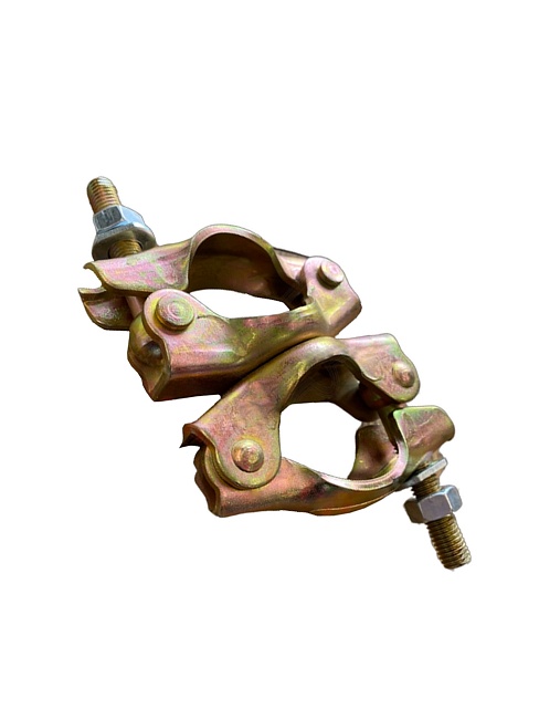 Хомут поворотный 48х48 мм, штампованный фото 3