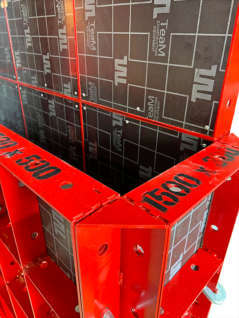 Мелкощитовая опалубка (МЩО) щит линейный 1200×650 фото 4