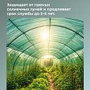 Сетка затеняющая Промышленник зеленая 50% 6х25 м фото 7