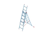 Купить Лестница трехсекционная TeaM S4306