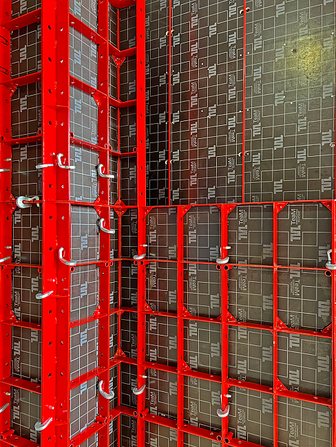 Мелкощитовая опалубка (МЩО) щит линейный 1200×450 фото 5