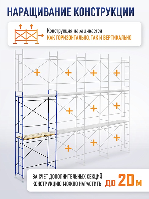 Рама с лестницей ЛРСП 20 фото 5