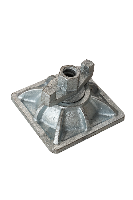 Гайка шарнирная (комбиплата) Промышленник 120х120 мм, Ø 17 мм фото 1