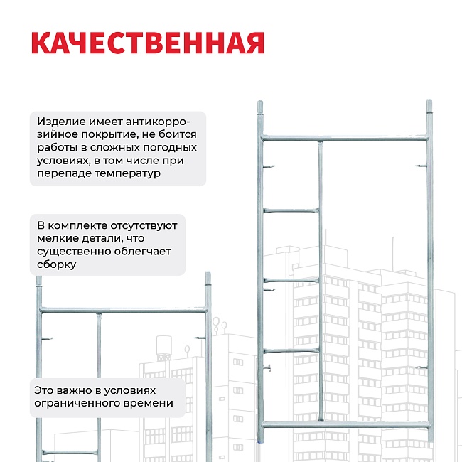 Рама с лестницей ЛРСП 30 фото 4