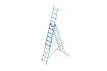 Купить Лестница трехсекционная TeaM S4310