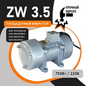 Купить Площадочный вибратор ZW 35 (750Вт/ 220В)
