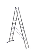 Купить Лестница двухсекционная Alumet Ал 5213