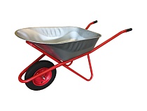 Тачка строительная одноколесная, 110 литров (пневмоколесо) Купить Тачка строительная одноколесная, 110 литров (пневмоколесо)